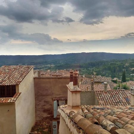 Studio Vue Sur La Roche, Au Calme Moustiers #1 Lägenhet Exteriör bild