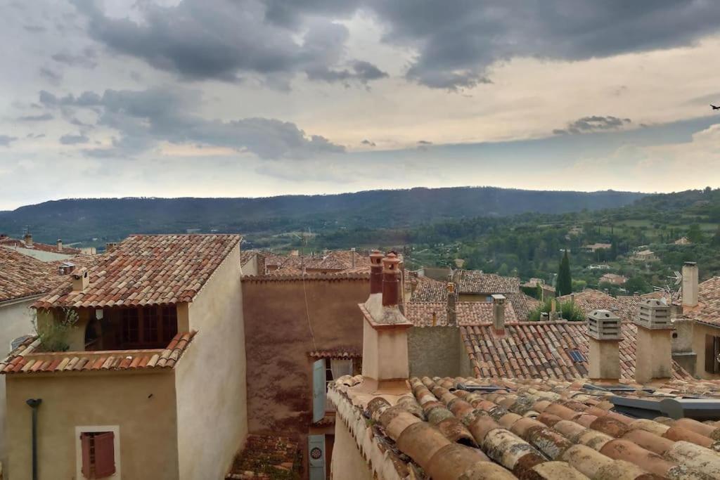 Studio Vue Sur La Roche, Au Calme Moustiers #1 Lägenhet Exteriör bild